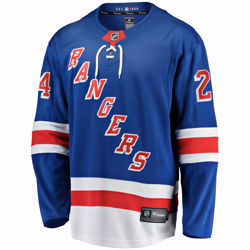 Kaapo Kakko #24 New York Rangers Breakaway NHL Jersey Home Blue view 2