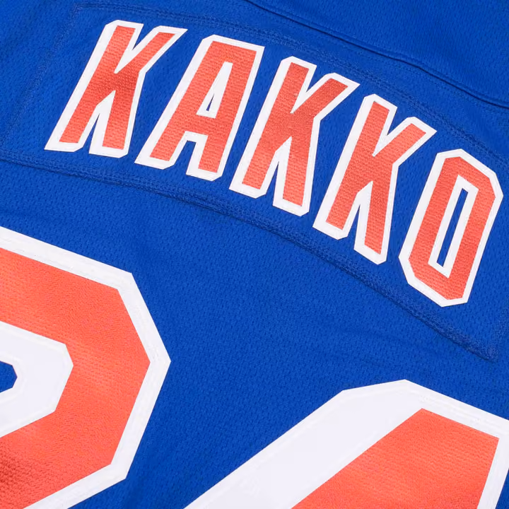 Kaapo Kakko #24 New York Rangers Breakaway NHL Jersey Home Blue view 4