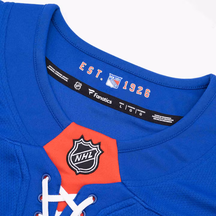 Kaapo Kakko #24 New York Rangers Breakaway NHL Jersey Home Blue view 6