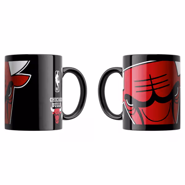 Chicago Bulls Oversized Logo NBA Mug (330 ml) view 1