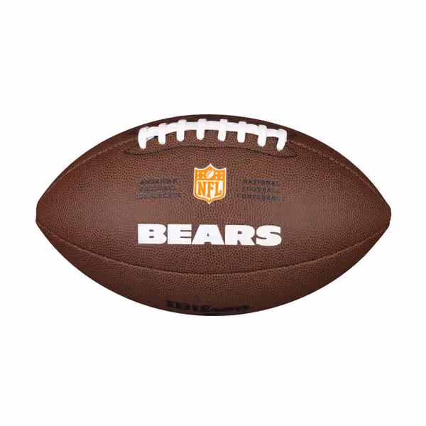 Chicago Bears Backyard Wilson Full Size NFL Football view 2