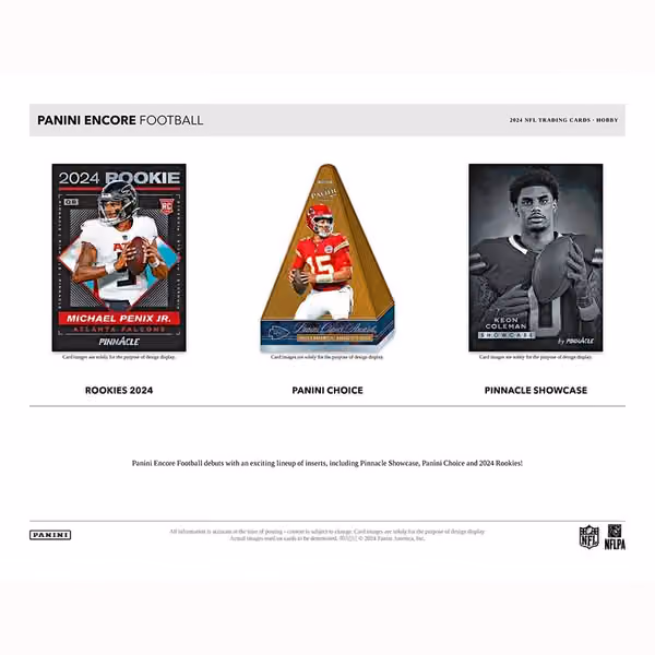 2024 Panini Encore Football NFL Hobby Box view 4