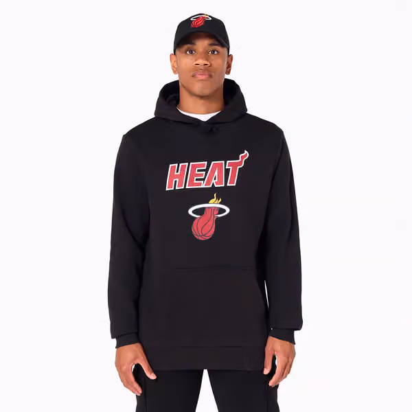 Miami Heat Team Logo Hoodie NBA Sweatshirt view 1