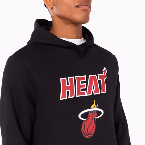 Miami Heat Team Logo Hoodie NBA Sweatshirt view 5