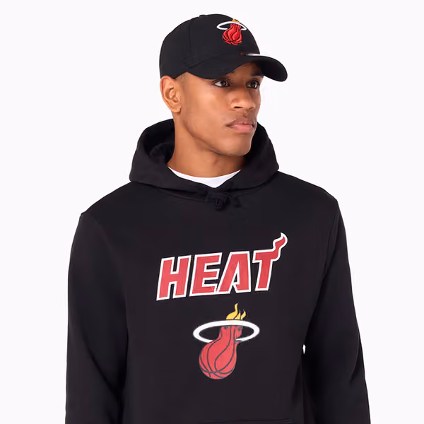 Miami Heat Team Logo Hoodie NBA Sweatshirt view 3