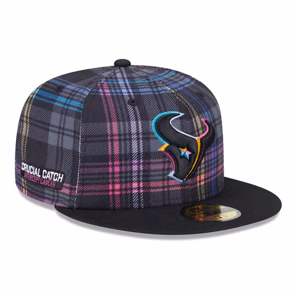 Houston Texans 2024 NFL Crucial Catch New Era 59FIFTY Fitted Cap product photo