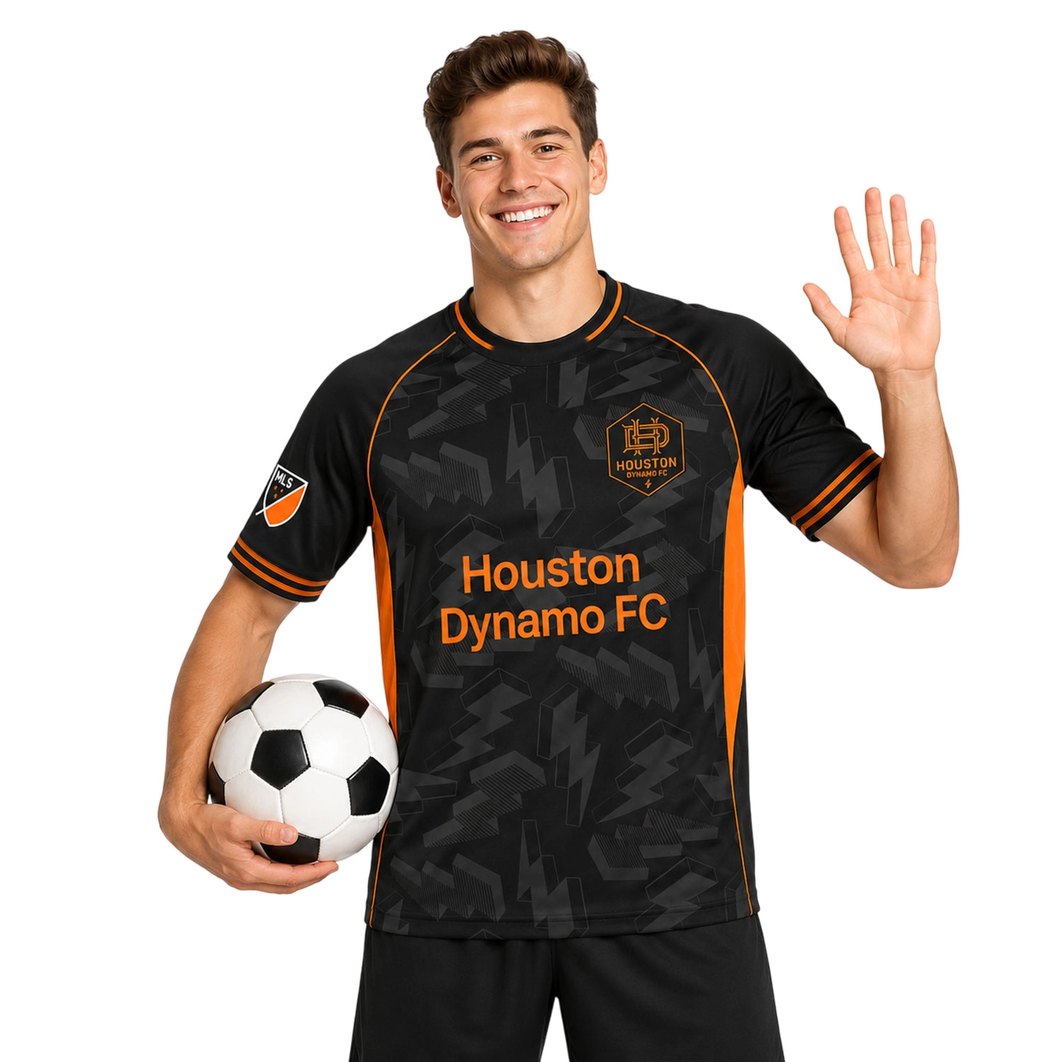 Houston Dynamo MLS Jersey Custom – Exclusive Lightning