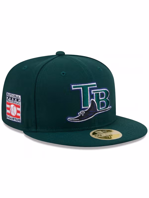 Tampa Bay Rays 2026 MLB Hall of Fame 59FIFTY Fitted Cap Green product photo