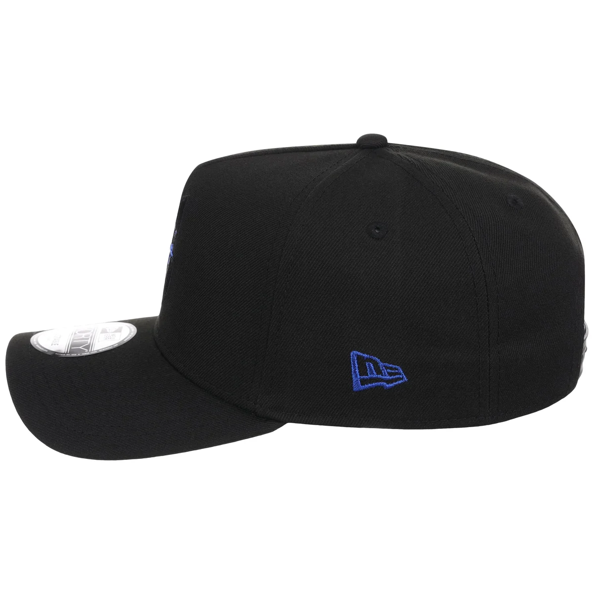 Seattle Mariners MLB Black x Royal FASHION CORE New Era 9FORTY A-Frame detail view