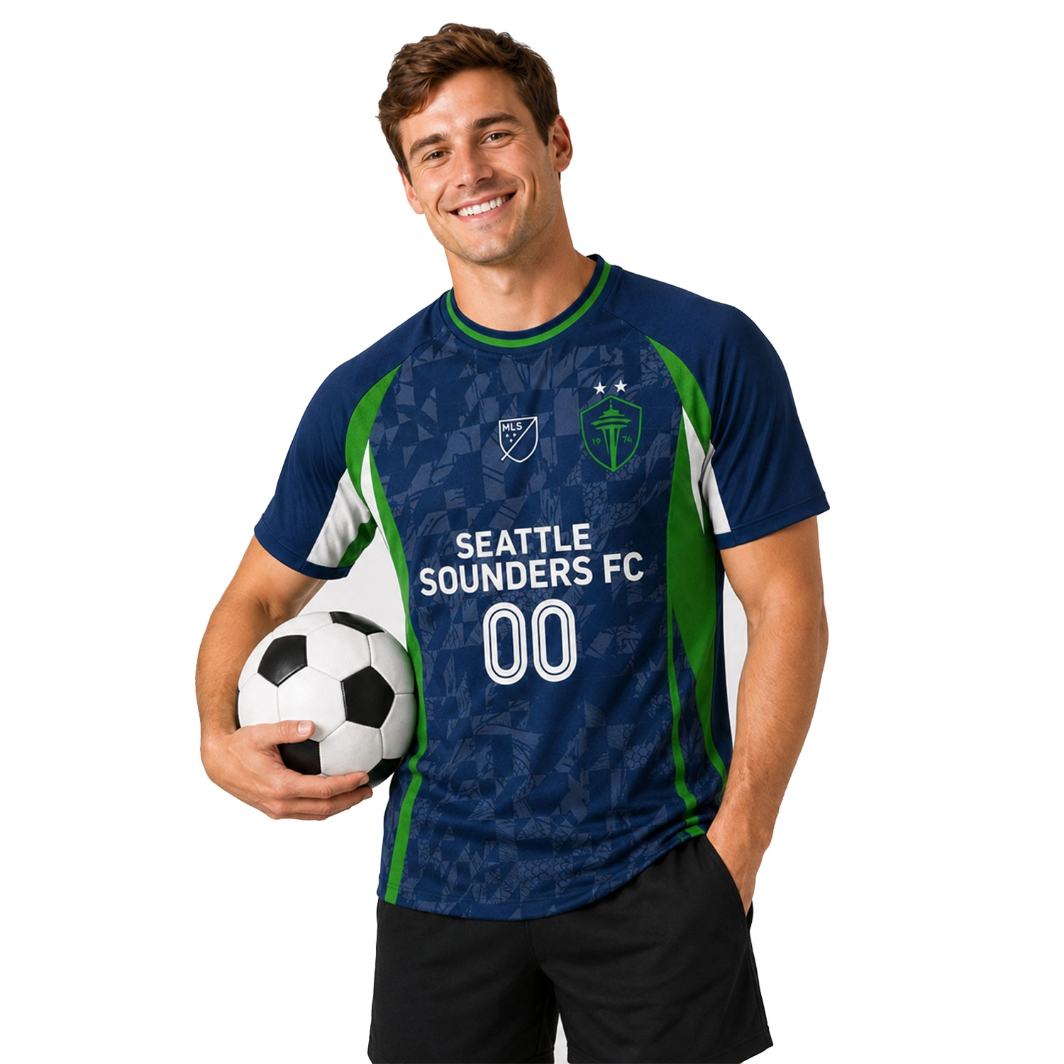 Seattle Sounders MLS Custom Jersey – Dynamic Fan Style