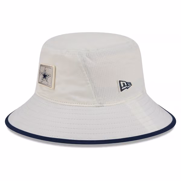 Dallas Cowboys 2026 NFL Training Camp Stretch Bucket Hat Cream/Navy product photo
