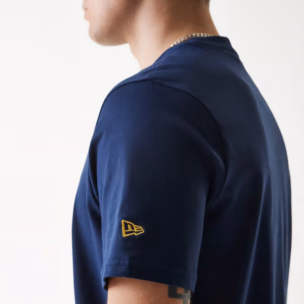 Milwaukee Brewers Team Logo New Era MLB T-Shirt Navy view 4