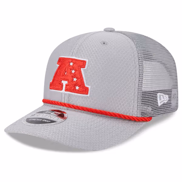 AFC 2026 NFL Pro Bowl 9SEVENTY Trucker Snapback Cap Gray product photo