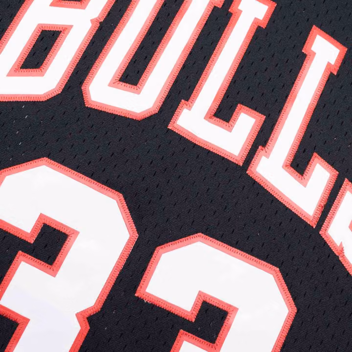 Scottie Pippen #33 Chicago Bulls Black Mitchell & Ness Swingman NBA Jersey view 5