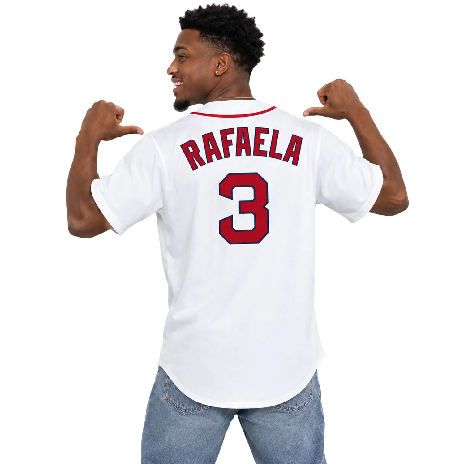 Ceddanne Rafaela Boston Red Sox Jersey Bold Name & Number