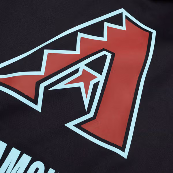 Arizona Diamondbacks 2025 MLB Authentic Performance Therma Hoodie Black view 3