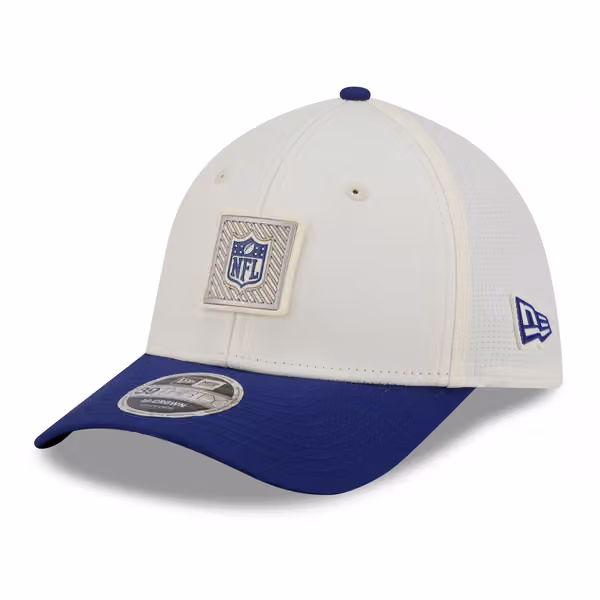 NFL Shield 2026 NFL Training Camp 39THIRTY Flex Cap Cream/Blue product photo