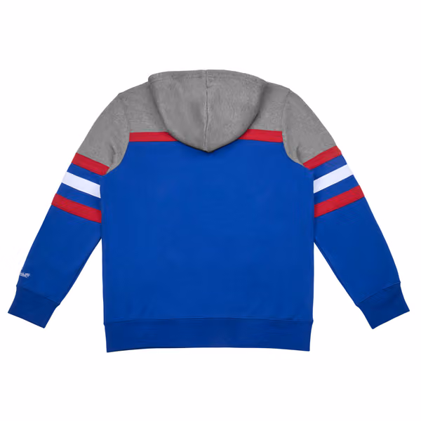 New England Patriots Head Coach Mitchell & Ness NFL Throwback Football Hoodie view 2
