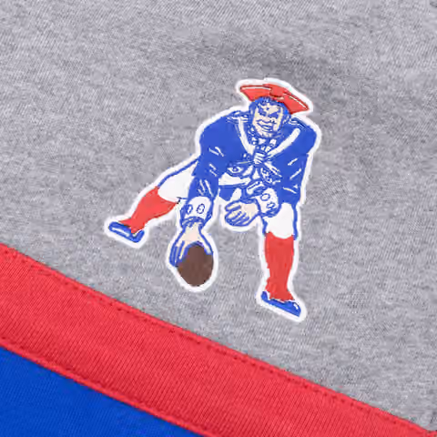 New England Patriots Head Coach Mitchell & Ness NFL Throwback Football Hoodie view 4
