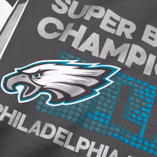 Philadelphia Eagles Super Bowl LIX Champions Locker Room Nike NFL Hoodie view 3