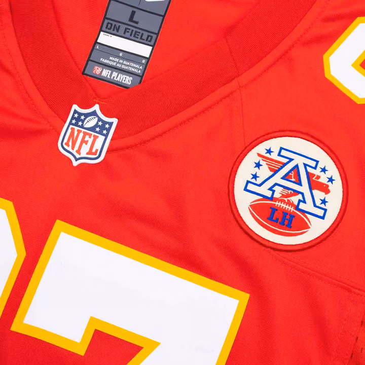 Travis Kelce #87 Kansas City Chiefs Nike Game Football NFL Jersey Red view 4