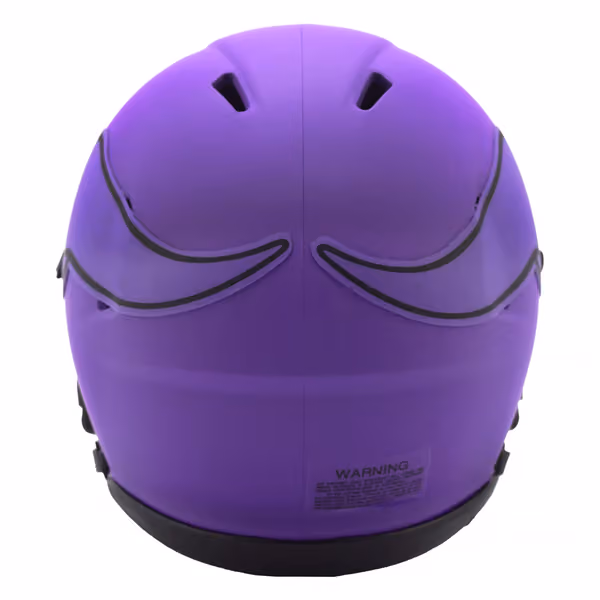 Minnesota Vikings Rave Alternate NFL Speed Mini Helmet Purple view 2