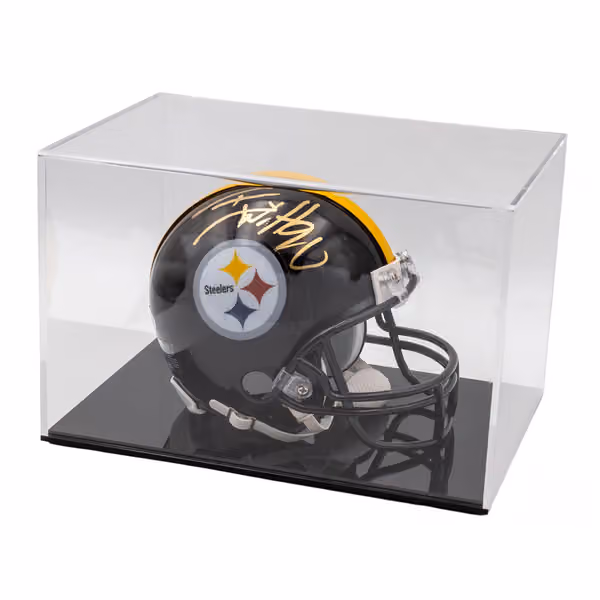 Mini Helmet Display Case – Premium Acrylic Holder view 1