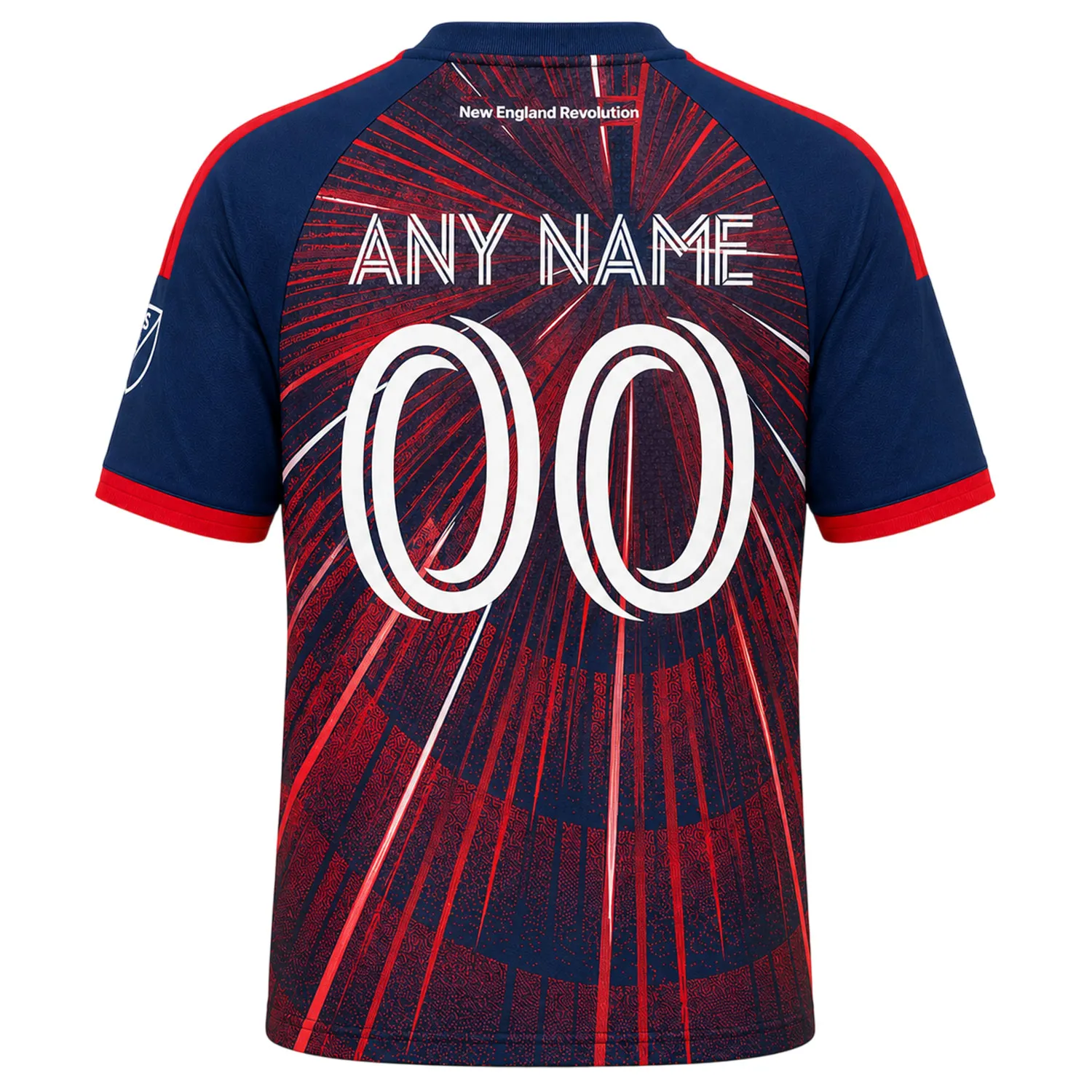 NE Revolution Red Jersey Custom – Elite Fan Style