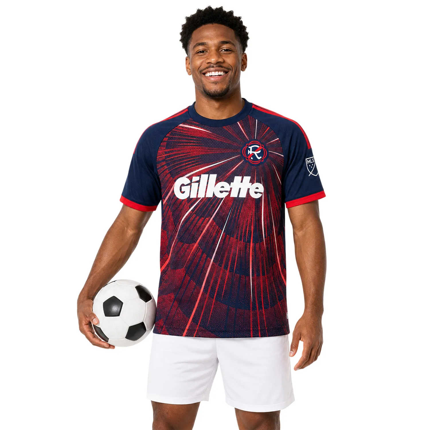 NE Revolution Red Jersey Custom – Elite Fan Style