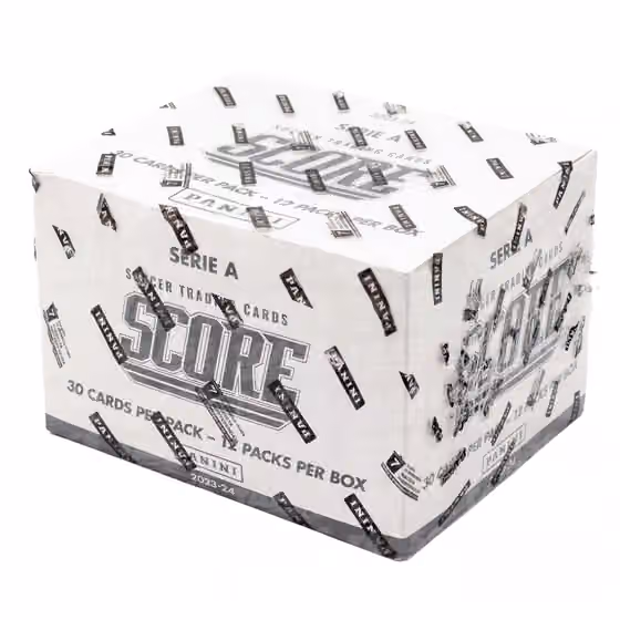 2023/24 Panini Score Serie A Soccer Fat Pack Box view 1