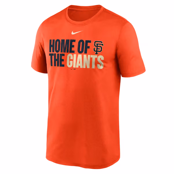 San Francisco Giants Local Legend MLB T-Shirt Orange view 1