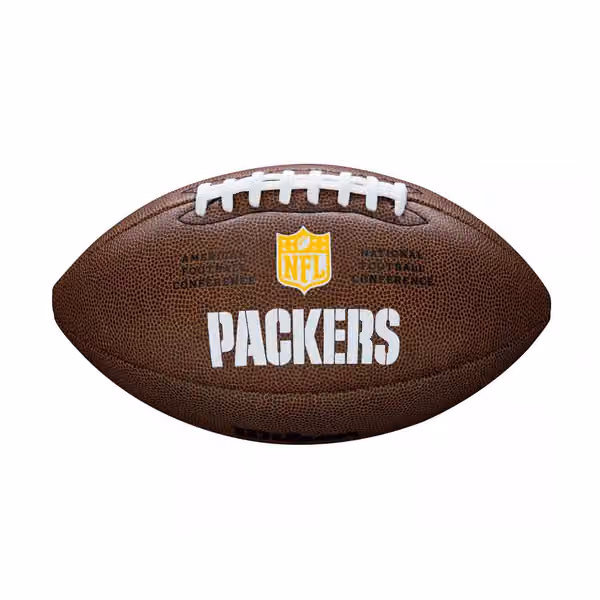 Green Bay Packers Backyard Wilson Full Size NFL Football view 2