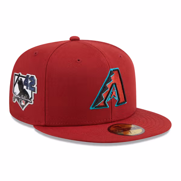 Arizona Diamondbacks 2026 Jackie Robinson Day 59FIFTY Fitted Cap Red product photo