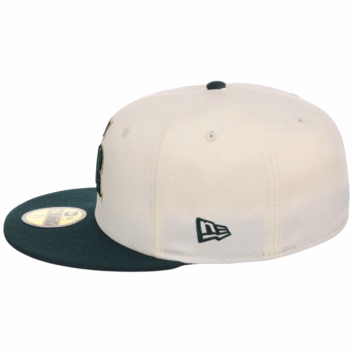 Colorado Rockies MLB Gilded Ivy New Era 59FIFTY detail view