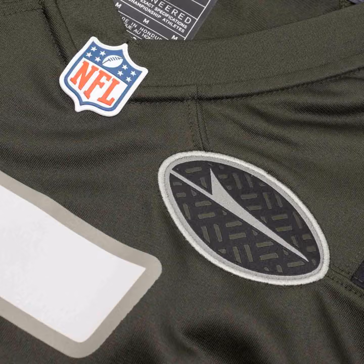 Garrett Wilson #5 New York Jets Rivalries Game NFL Trikot Gotham Green view 5