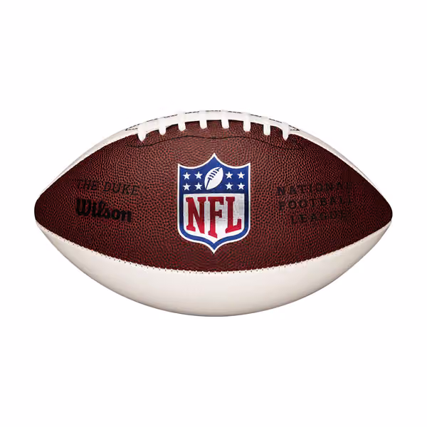 Wilson NFL Autograph Mini Game Ball "The Duke" view 1