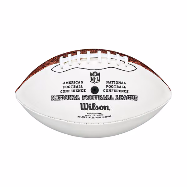 Wilson NFL Autograph Mini Game Ball "The Duke" view 2