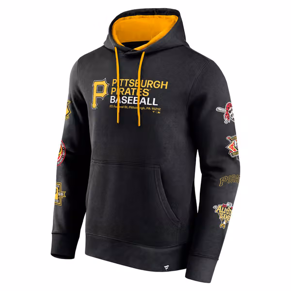 Pittsburgh Pirates Extra Innings MLB Hoodie Black view 2