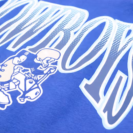 Dallas Cowboys Throwback Full Blitz Club NFL Hoodie Blue view 3