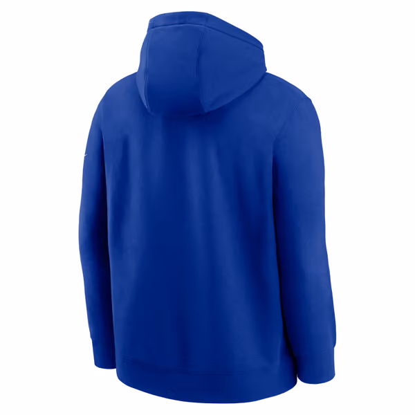Dallas Cowboys Throwback Full Blitz Club NFL Hoodie Blue view 2