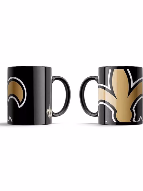 New Orleans Saints Oversized Logo NFL Mug (330 ml) view 1