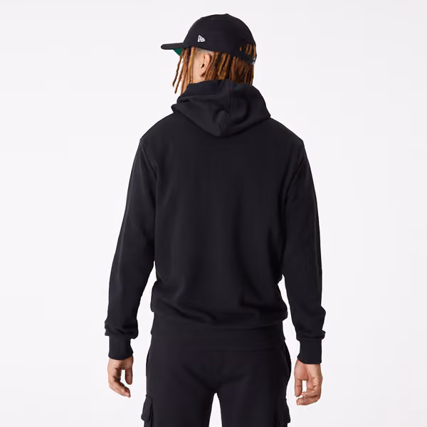 Brooklyn Nets Team Graphic New Era NBA Hoodie Black view 2
