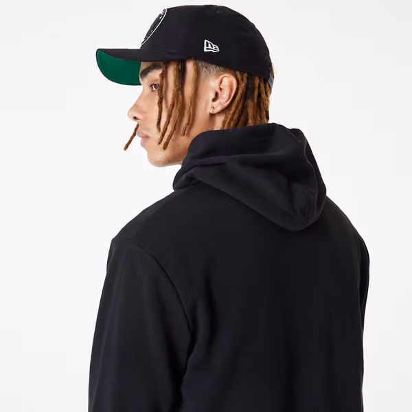 Brooklyn Nets Team Graphic New Era NBA Hoodie Black view 5