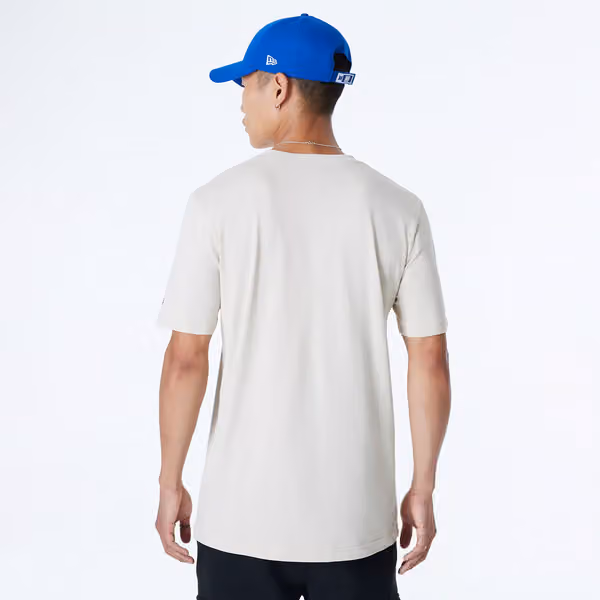 New York Giants Historic 2024 New Era 3rd Down NFL T-Shirt Stone view 2