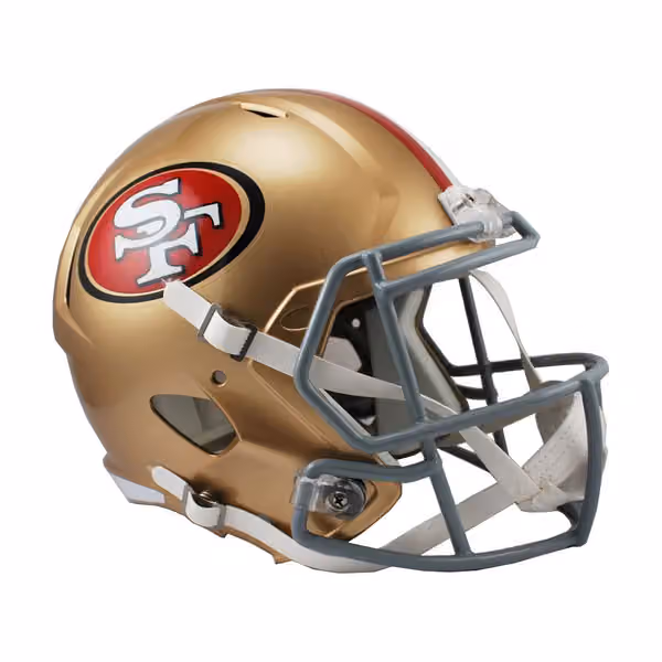 San Francisco 49ers Riddell Replica NFL Speed Full Size Helmet view 1