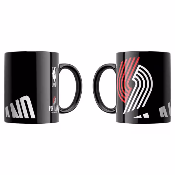 Portland Trail Blazers Oversized Logo NBA Mug (330 ml) view 1