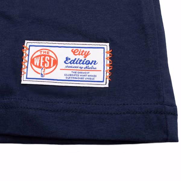 Oklahoma City Thunder 2025-26 City Edition NBA T-Shirt Navy view 3