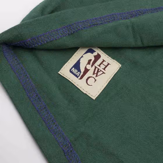 Milwaukee Bucks Split Mitchell & Ness Short Sleeve NBA Hoodie view 5