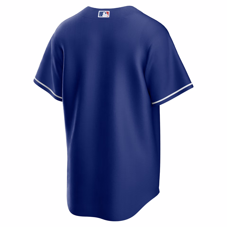 Los Angeles Dodgers Nike MLB Alternate Jersey Blue view 2