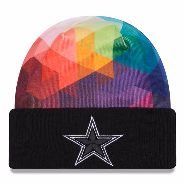 Dallas Cowboys 2023 NFL On-Field Crucial Catch New Era Knit Hat product photo